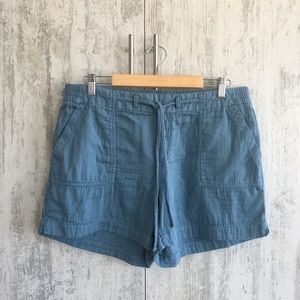 Blue linen Blend Old Navy Shorts